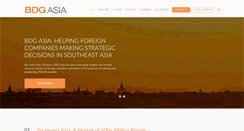 Desktop Screenshot of bdg-asia.com