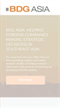Mobile Screenshot of bdg-asia.com
