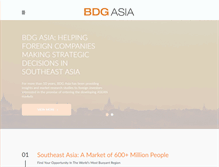 Tablet Screenshot of bdg-asia.com